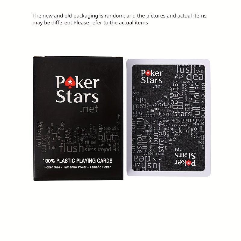 Texas Plastic Playing Cards Frosted Poker Game Party Props