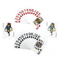 Texas Plastic Playing Cards Frosted Poker Game Party Props