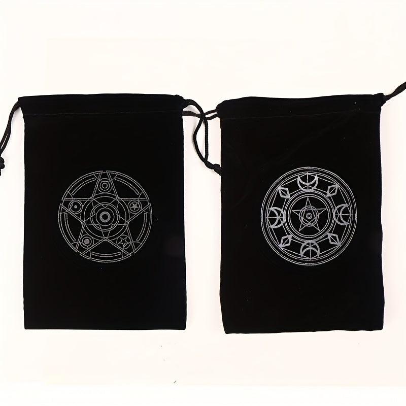 Velvet Pentagram Tarot Storage Bag