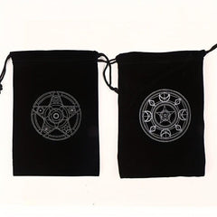 Velvet Pentagram Tarot Storage Bag