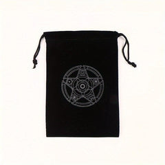 Velvet Pentagram Tarot Storage Bag