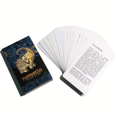 Namaste Stress Less Self Relaxation Decompression Card Female Game