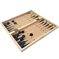 Wooden Chess Set 3 in 1 Folding Portable Educational Toys