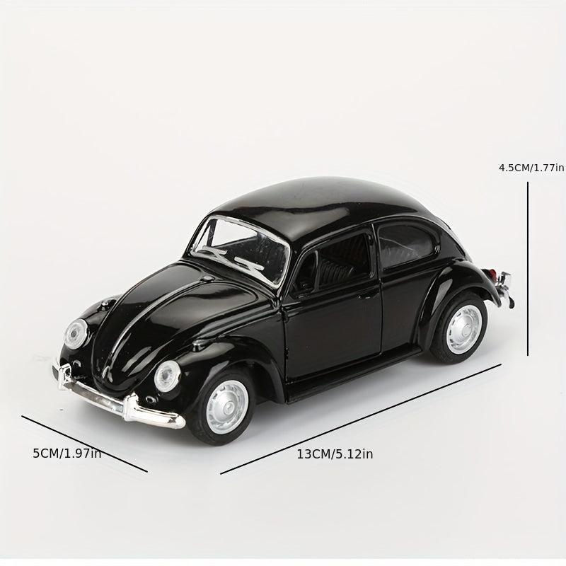 Alloy Classic Car Model Children's Toy Car Ornament Pull Back Car