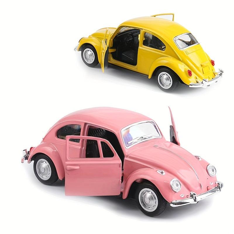 Alloy Classic Car Model Children's Toy Car Ornament Pull Back Car
