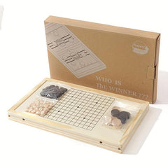 Wooden Desktop Hockey Game - Fun 2-in-1 Board Game for Kids