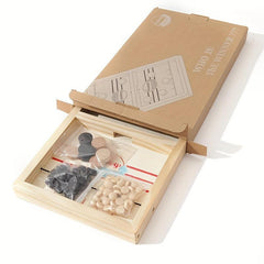 Wooden Desktop Hockey Game - Fun 2-in-1 Board Game for Kids