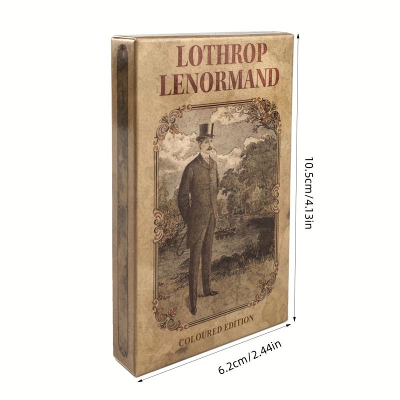 Lothrop Lenormand Oracle Tarot Card Game