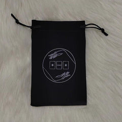 Velvet Moon Phase Goddess Dice Bag Tarots Storage Bag
