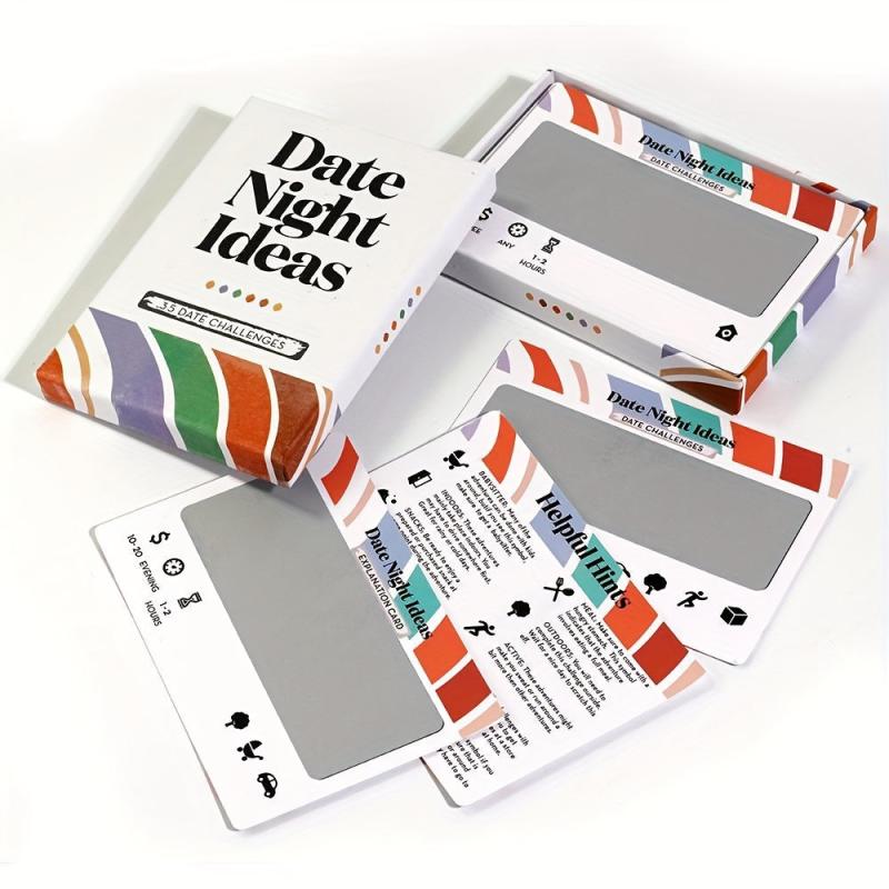 Date Night Box Scratch Off Card Game for Couples