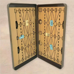 Portable Magnetic Military Chess Game Chess Magnetic Chess Puzzle