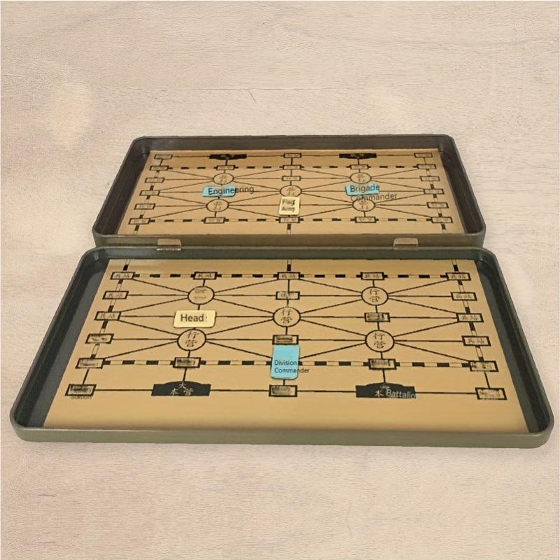 Portable Magnetic Military Chess Game Chess Magnetic Chess Puzzle