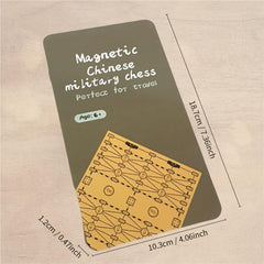 Portable Magnetic Military Chess Game Chess Magnetic Chess Puzzle