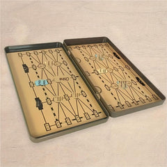 Portable Magnetic Military Chess Game Chess Magnetic Chess Puzzle