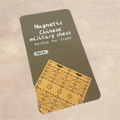 Portable Magnetic Military Chess Game Chess Magnetic Chess Puzzle