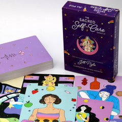 Sacred Self Care Oracle Cards - Fortune Telling Game
