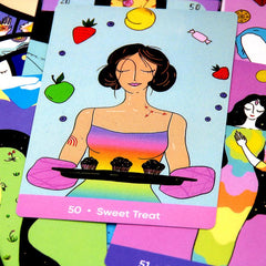 Sacred Self Care Oracle Cards - Fortune Telling Game
