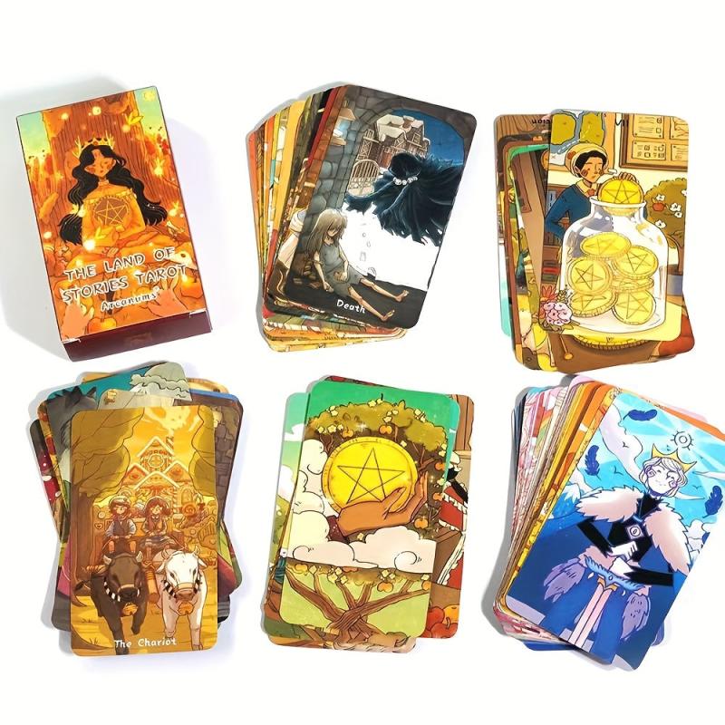 78pcs Tarot Cards Land Of Stories Fun Board Game