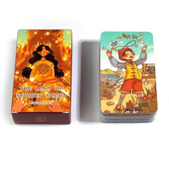 78pcs Tarot Cards Land Of Stories Fun Board Game