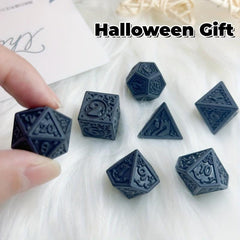 7pcs Acrylic Dice Table Games Role Playing & Family Party Favors