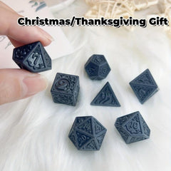 7pcs Acrylic Dice Table Games Role Playing & Family Party Favors