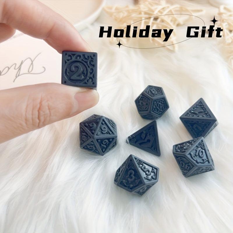 7pcs Acrylic Dice Table Games Role Playing & Family Party Favors