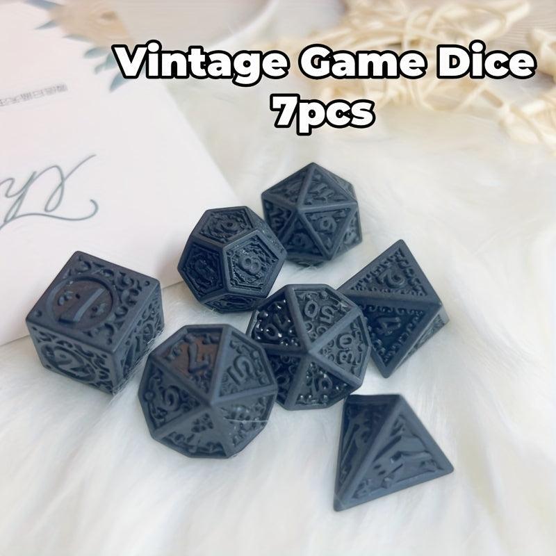 7pcs Acrylic Dice Table Games Role Playing & Family Party Favors