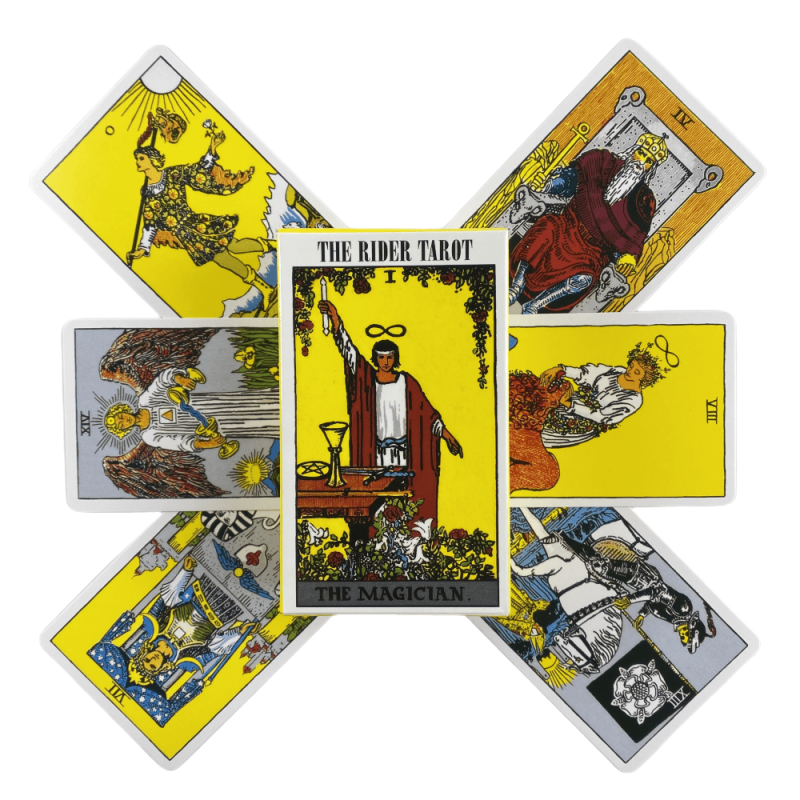 Rider Tarot Cards & Guidebook Oracle English Edition