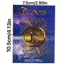 Runes Oracle Cards Decks for Divination and Guidance