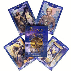 Runes Oracle Cards Decks for Divination and Guidance