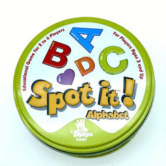 Spot It Alphabet Fun Family Party Game