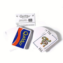 Quiddler Card Game - Family Game Nights Fun - Make Short Words to Win