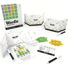 Wordle Party Game for 2-4 Players Ages 14+