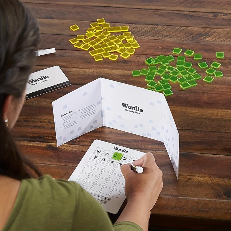 Wordle Party Game for 2-4 Players Ages 14+