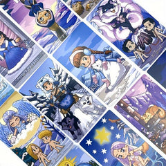 Winter Tarot Cards English Casual Party Board Games