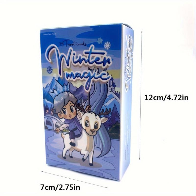 Winter Tarot Cards English Casual Party Board Games