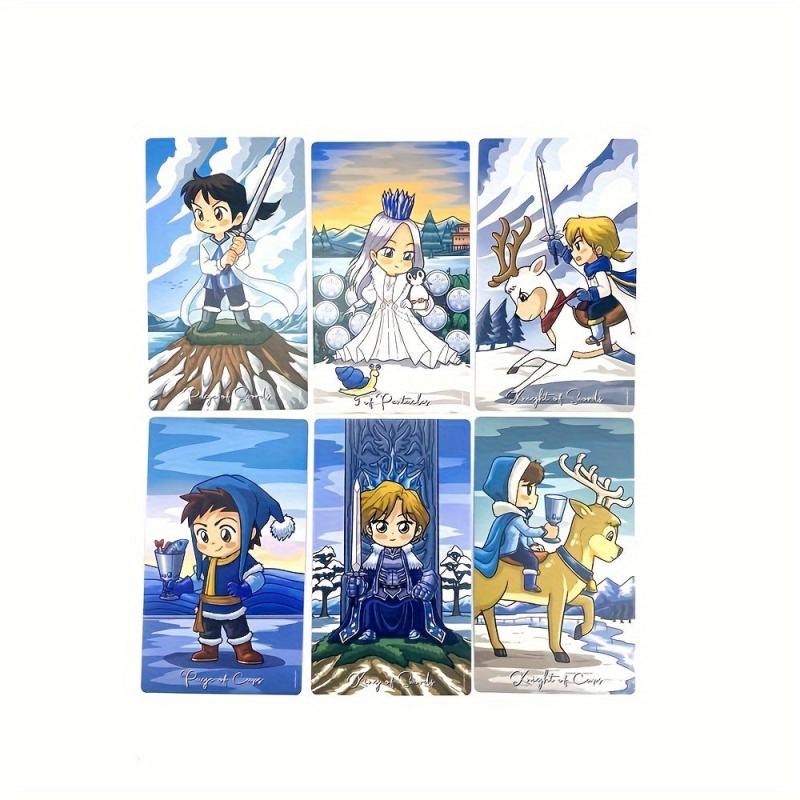 Winter Tarot Cards English Casual Party Board Games