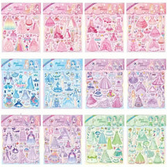 Dress Up Sticker Books Set 3D Stickers Puffy Stickers for Kids Random Pattern