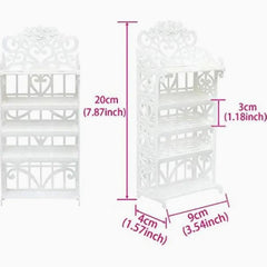Doll Shoe Racks and 20 Pairs Shoes Set for 11.5 Inch Girl Doll