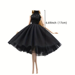 Lace Dresses For 1 6 FR Doll Ballet Dresses Daily Costume Casual Party Outfits