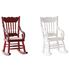 Mini Chaise Longue 1:12 Fairy Dollhouse Furniture DIY Accessories