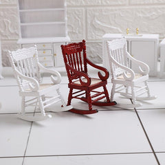 Mini Chaise Longue 1:12 Fairy Dollhouse Furniture DIY Accessories