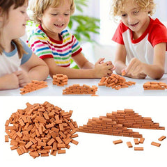 100pcs Mini Model Brick Block Dollhouse Toy Accessories