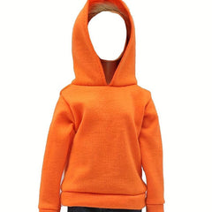 Sweatshirt Doll Clothes 1 6 Doll Accessories Solid Loose Hooded Sweater