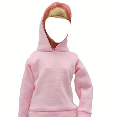 Sweatshirt Doll Clothes 1 6 Doll Accessories Solid Loose Hooded Sweater