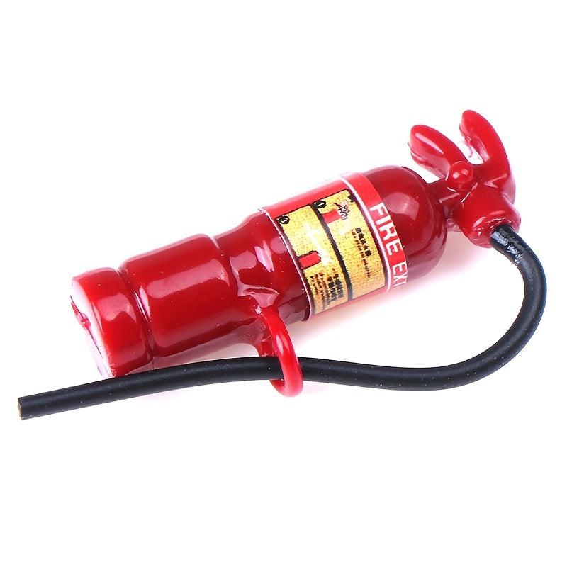 Mini Resin Fire Extinguisher Ornament for 1:12 Dollhouse