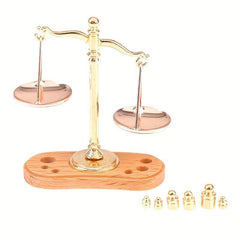 1:12 Dollhouse Mini Balance Scale Model Toy For Decoration