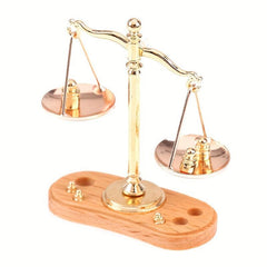 1:12 Dollhouse Mini Balance Scale Model Toy For Decoration