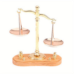 1:12 Dollhouse Mini Balance Scale Model Toy For Decoration