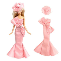 Stylish Mermaid Butterfly Dress for Princess - Perfect for Noble Parties